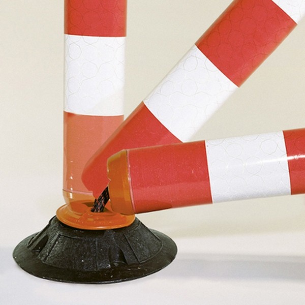 FlexPin-Leitzylinder, zweiteilig, selbstaufrichtend, mit Gelenk, Ø 100 mm