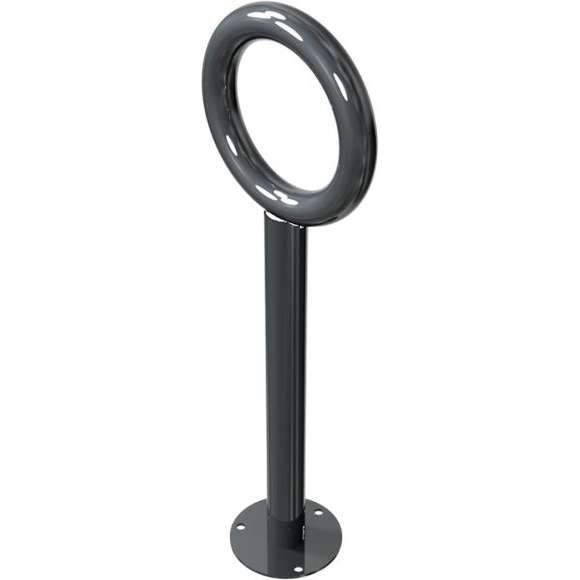 Anlehnpfosten mit Rohrring