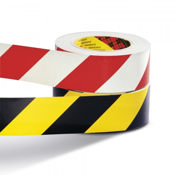 Warnmarkierung, selbstklebend, nicht reflektierend, rechtsweisend