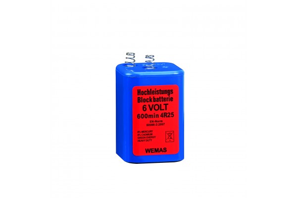 Batterie 4R25 Zink Kohle für Warnleuchten