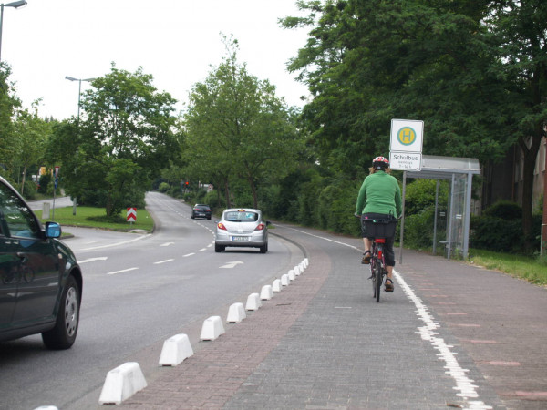 Bordsteinerhöhung - Frankfurter Hut