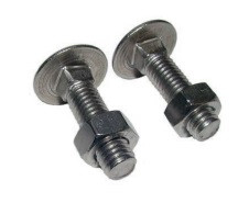 Schlossschrauben, Edelstahl, zur Schild- und Schellenbefestigung