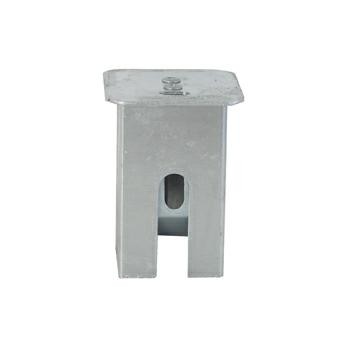 Abdeckkappe mit Federverschluss, für 70 x 70 mm Pfosten