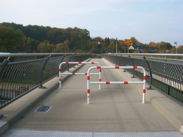 Wegesperre Ø 60 mm, drehbar, mit Querholm