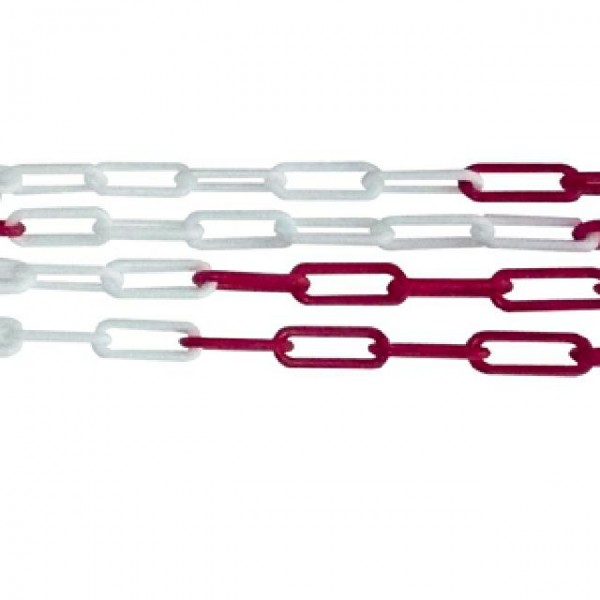 Absperrkette aus Stahl, ungeschweißt, 7 mm