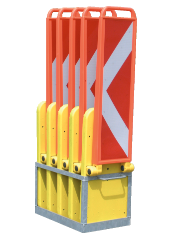 Transport- und Lagerbox KC-760 - für 5 Klapp-Baken