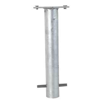 Bodenhülse Typ 470.60 mit Befestigungsplatte 100 x 150 mm