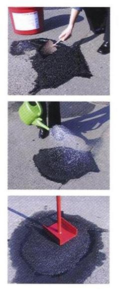 Asphaltreparaturmischgut - lösemittelfrei