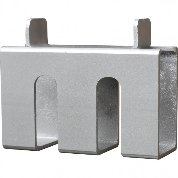 Bauzaunaufsatz für Zurrgurte