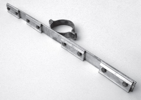 Alform-Flachtraverse, Flachstahl feuerverzinkt