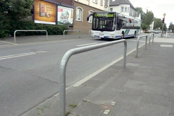 Abweisebügel Ø 76 mm, ohne Querholm