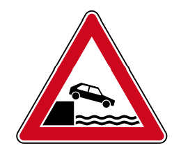 Verkehrszeichen 101-53 StVO, Ufer