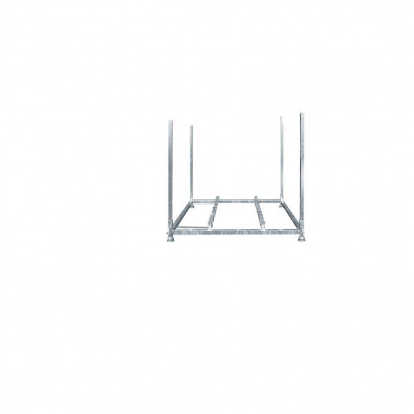 Vierkantrohr-Stapelpalette für Polizeigitter