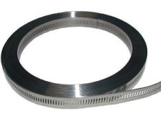 Schellenband 30m Rolle, Edelstahl, 14 mm Breite