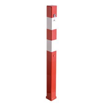 Absperrpfosten, herausnehmbar 70 x 70 mm