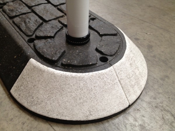 FlexPoller Verkehrsinsel - Abschlussteil